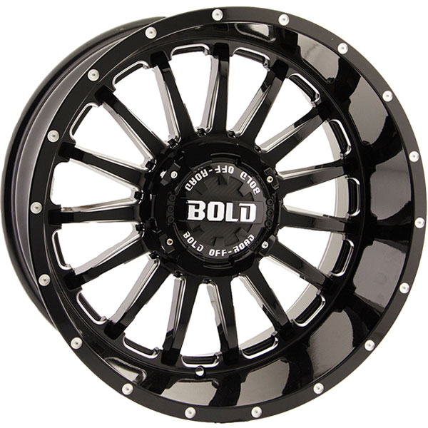 Bold BD002 Gloss Black Milled
