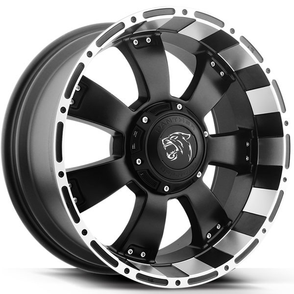 Panther Off-Road 815 Flat Black with Machined Trim