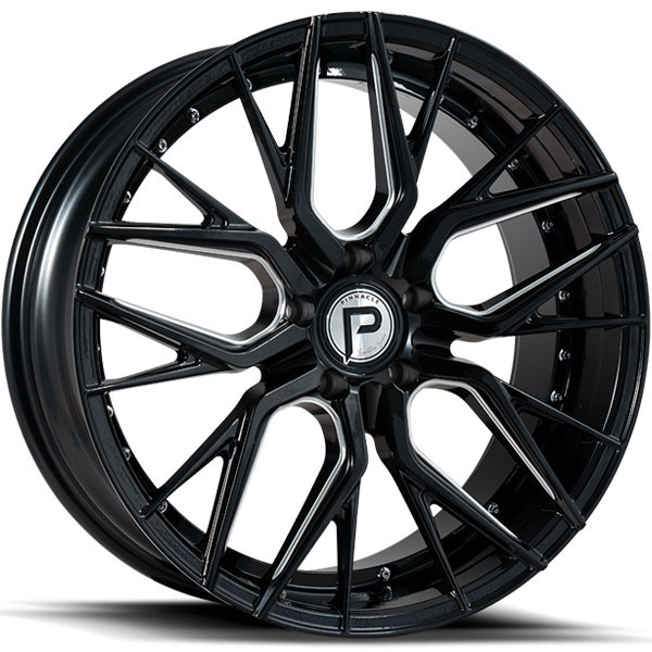 Pinnacle P312 Zenith Gloss Black with Milled Spokes